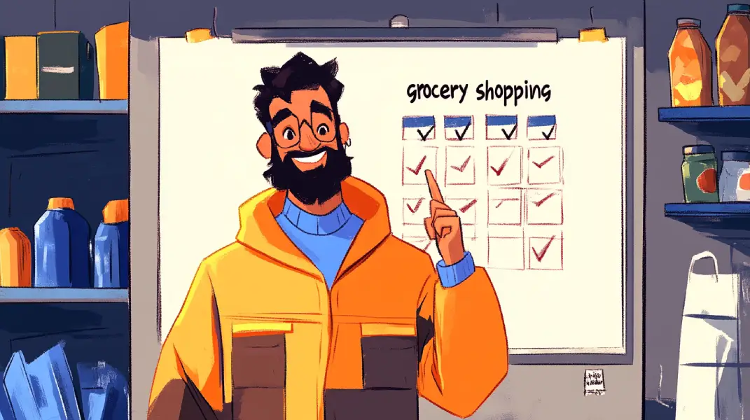 Lista esencial para la compra semanal